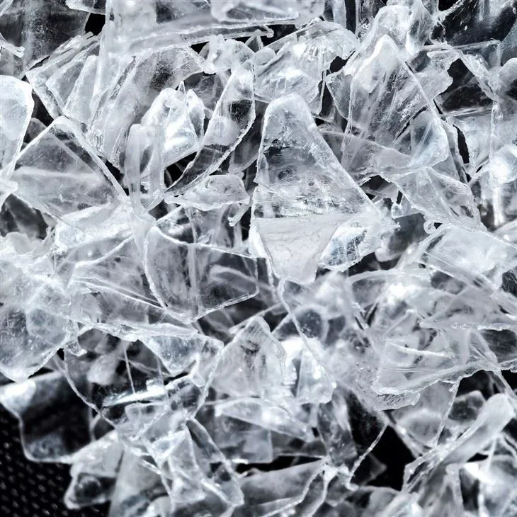 PET pahuljice prozirne